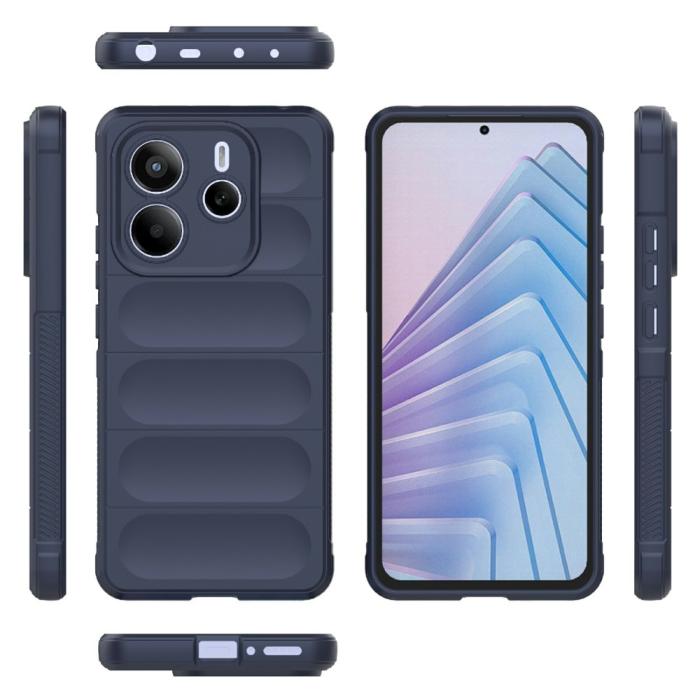 Bild 3, Xiaomi Redmi Note 14 5G Skal Magic Shield Blå