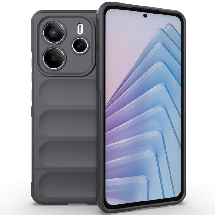 Bild 1, Xiaomi Redmi Note 14 5G Skal Magic Shield Grå