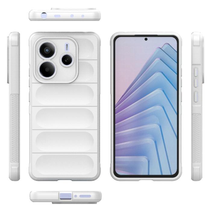 Bild 2, Xiaomi Redmi Note 14 5G Skal Magic Shield Vit