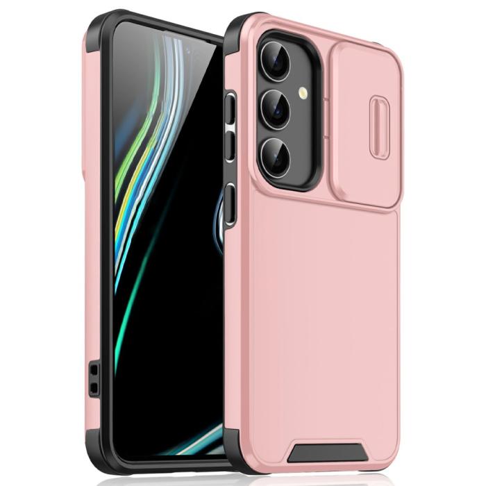 Bild 1, Samsung Galaxy S25 Skal CamShield Hybrid Rosa