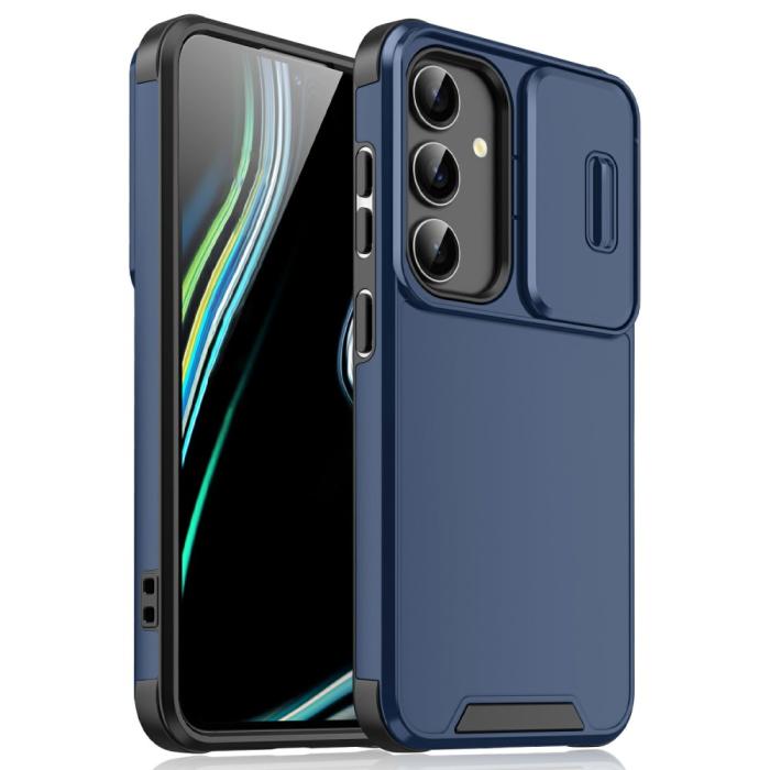 Bild 1, Samsung Galaxy S25 Skal CamShield Hybrid Blå
