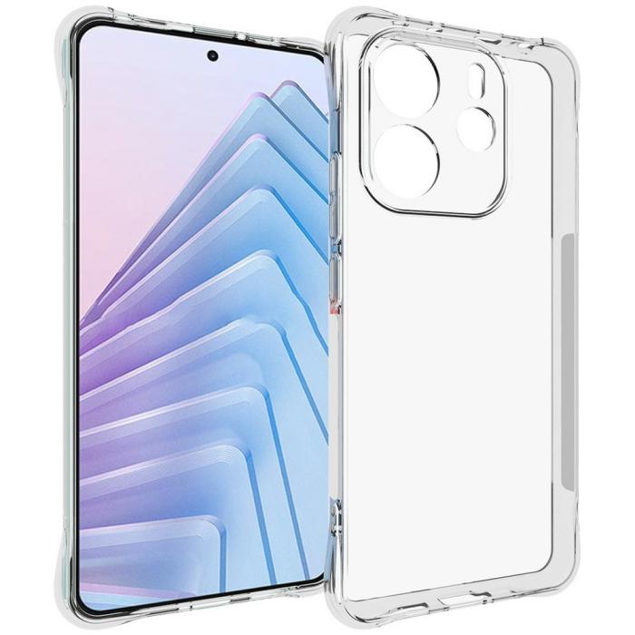 Bild 1, Xiaomi Redmi Note 14 4G Skal Shockproof TPU Transparent
