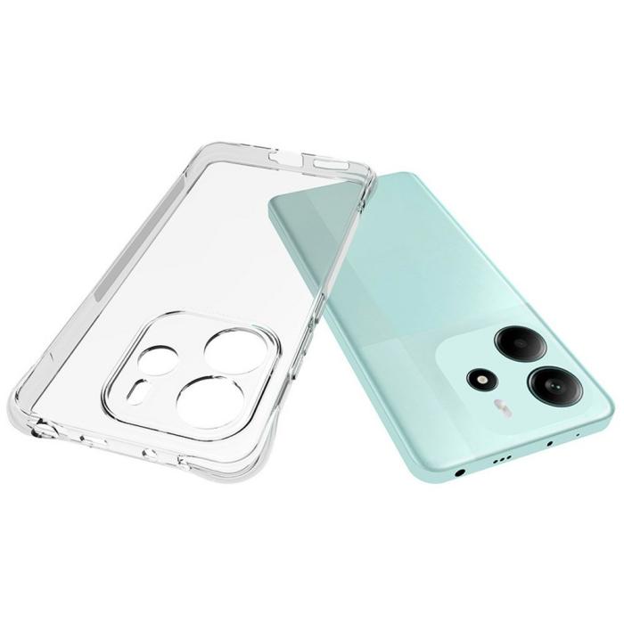 Bild 2, Xiaomi Redmi Note 14 4G Skal Shockproof TPU Transparent