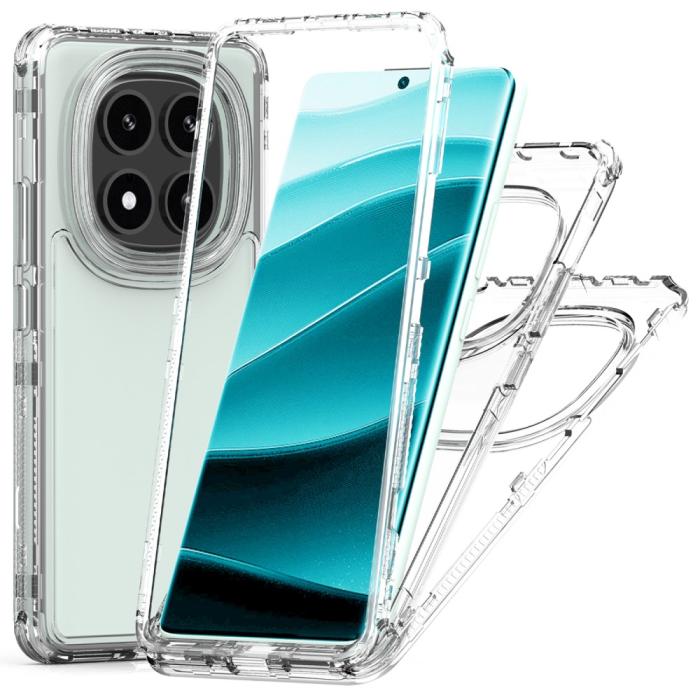 Bild 1, Xiaomi Redmi Note 14 Pro/Pro Plus 5G Skal Shockproof Transparent