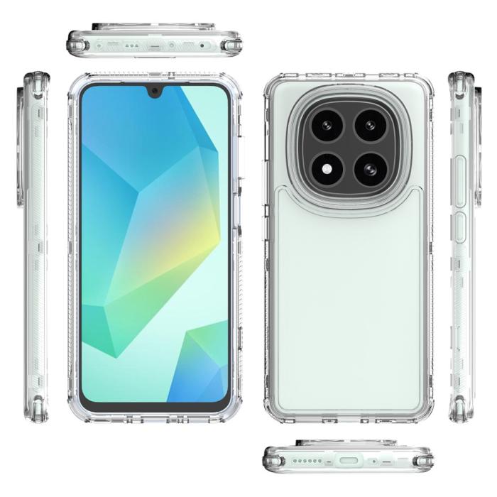 Bild 6, Xiaomi Redmi Note 14 Pro/Pro Plus 5G Skal Shockproof Transparent