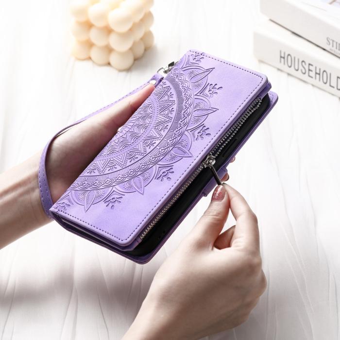 Bild 6, Xiaomi Redmi Note 14 Pro/Pro Plus 5G Fodral Mandala Lila