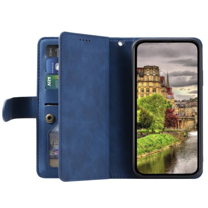 Bild 2, Xiaomi Redmi Note 14 Pro/Pro Plus 5G Fodral Multifunktionell Blå