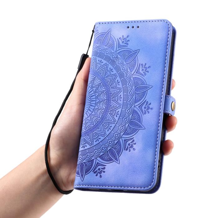 Bild 6, Xiaomi Redmi Note 14 Pro/Pro Plus 5G Fodral Mandala Lila