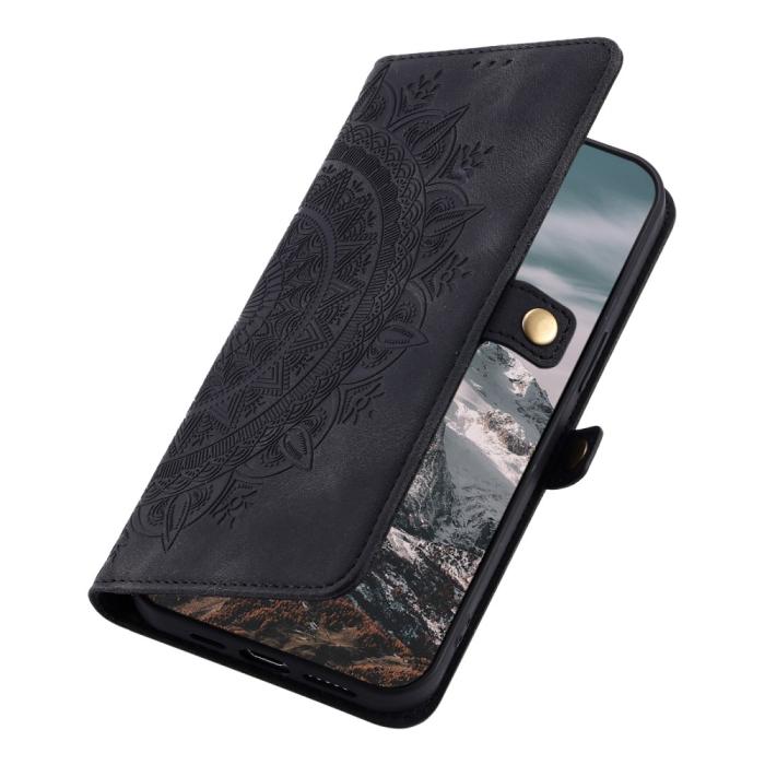 Bild 5, Xiaomi Redmi Note 14 Pro/Pro Plus 5G Fodral Mandala Svart