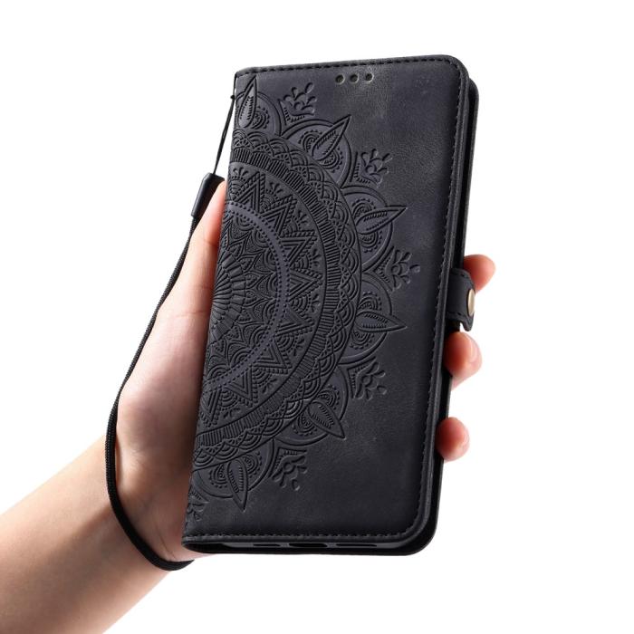 Bild 6, Xiaomi Redmi Note 14 Pro/Pro Plus 5G Fodral Mandala Svart