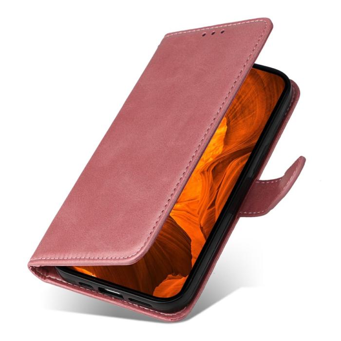 Bild 5, Xiaomi Redmi Note 14 4G Fodral Läder Folio Roséguld