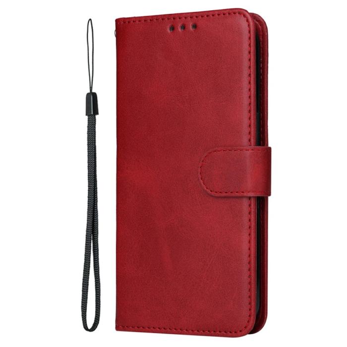 Bild 6, Xiaomi Redmi Note 14 4G Fodral Läder Folio Röd