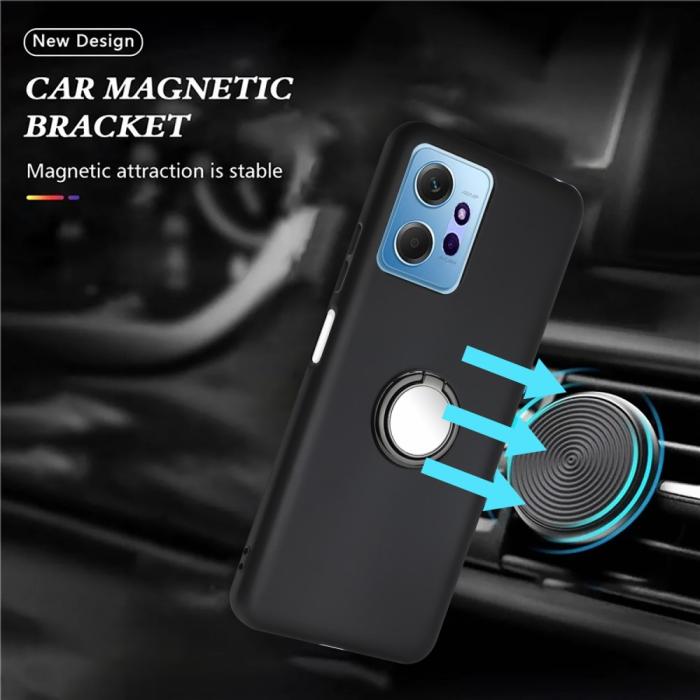 Bild 3, Xiaomi Redmi Note 14 4G Skal Ring Svart