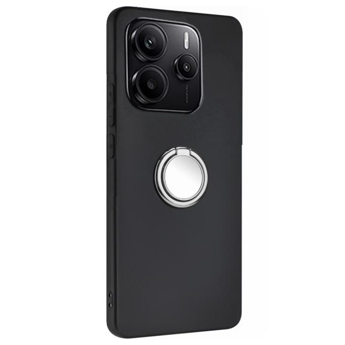 Bild 2, Xiaomi Redmi Note 14 4G Skal Ring Svart / Silver
