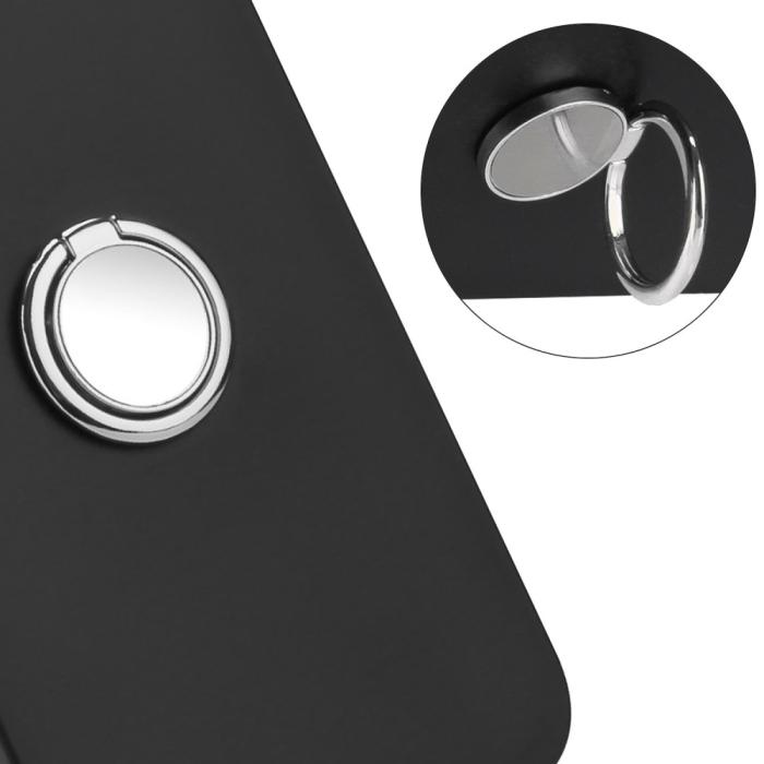 Bild 5, Xiaomi Redmi Note 14 4G Skal Ring Svart / Silver
