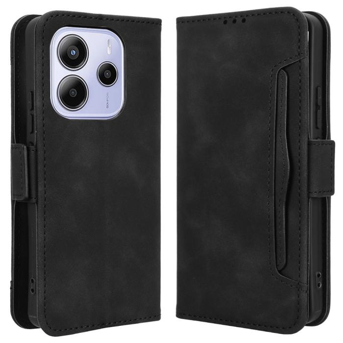 Bild 1, Xiaomi Redmi Note 14 4G Fodral Med Avtagbart Kortfack Svart