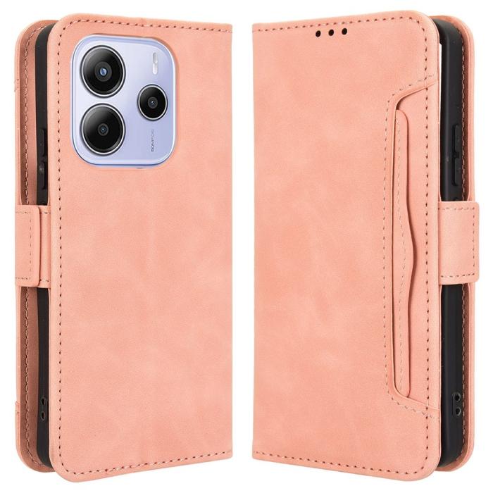 Bild 1, Xiaomi Redmi Note 14 4G Fodral Med Avtagbart Kortfack Rosa