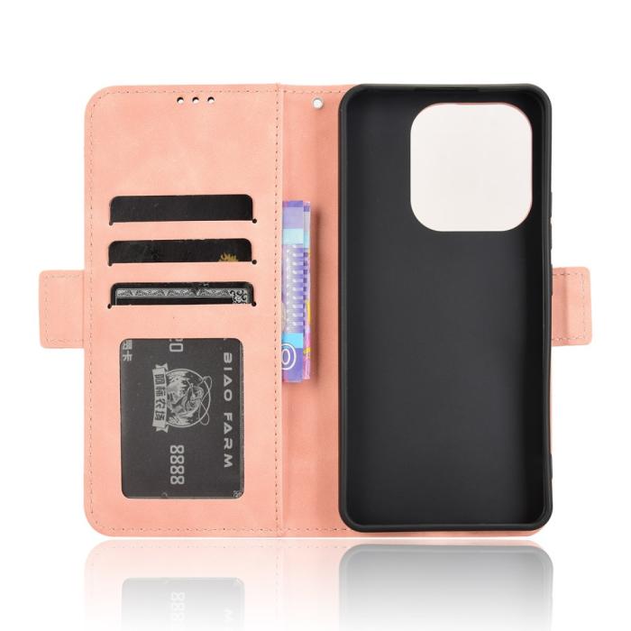 Bild 2, Xiaomi Redmi Note 14 4G Fodral Med Avtagbart Kortfack Rosa