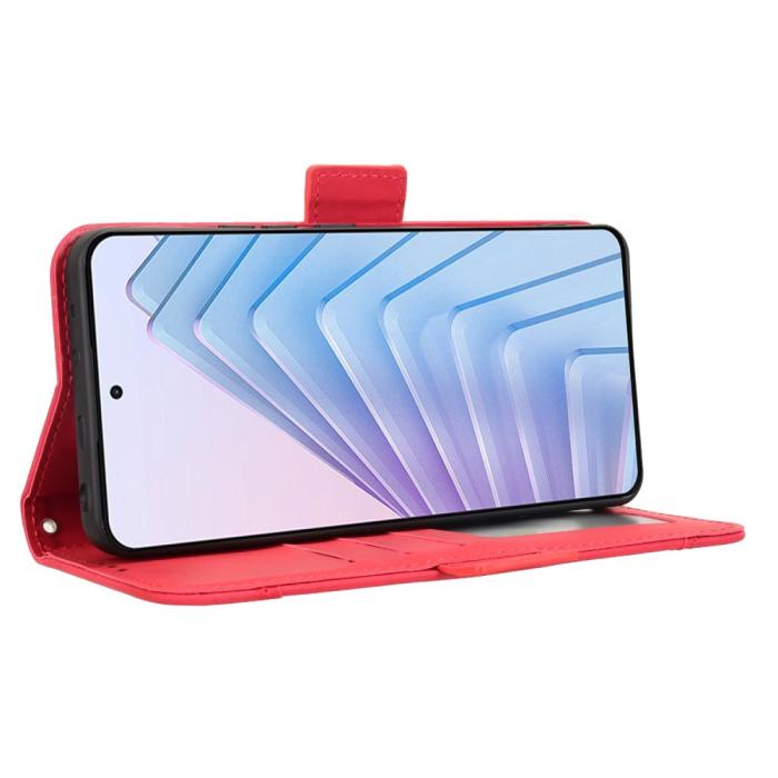 Bild 4, Xiaomi Redmi Note 14 4G Fodral Med Avtagbart Kortfack Röd