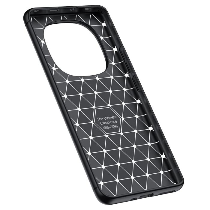 Bild 2, Xiaomi Redmi Note 14 Pro/Pro Plus 5G Skal Litchi Textur Svart