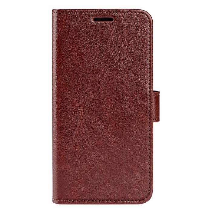 Bild 5, Xiaomi Redmi Note 14 4G Fodral Crazy Horse Läder Brun