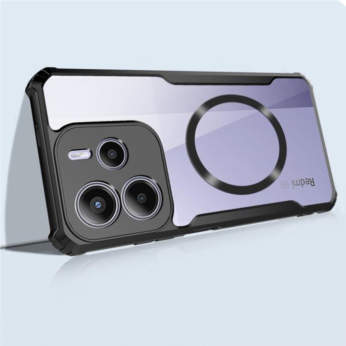Bild 2, Xiaomi Redmi Note 14 4G Skal MagSafe Shockproof Svart