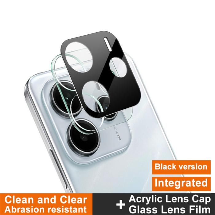 Bild 2, IMAK Redmi Note 14 5G Linsskydd Härdat Glas Svart
