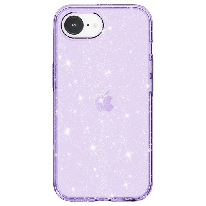 Bild 3, iPhone 16e Skal Glitter Shockproof Lila