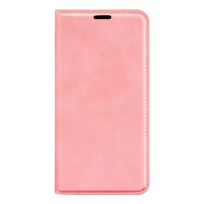 Bild 5, iPhone 16e Fodral Flip Skin Touch Rosa