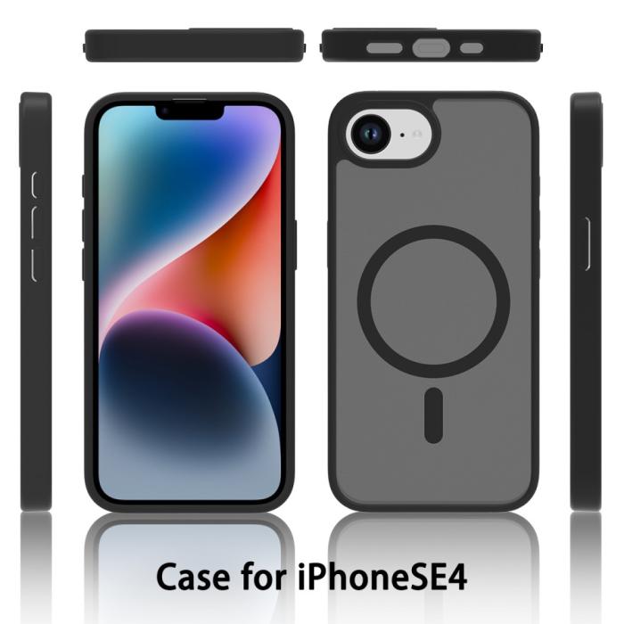 Bild 6, iPhone 16e Skal MagSafe Skin Touch Blå