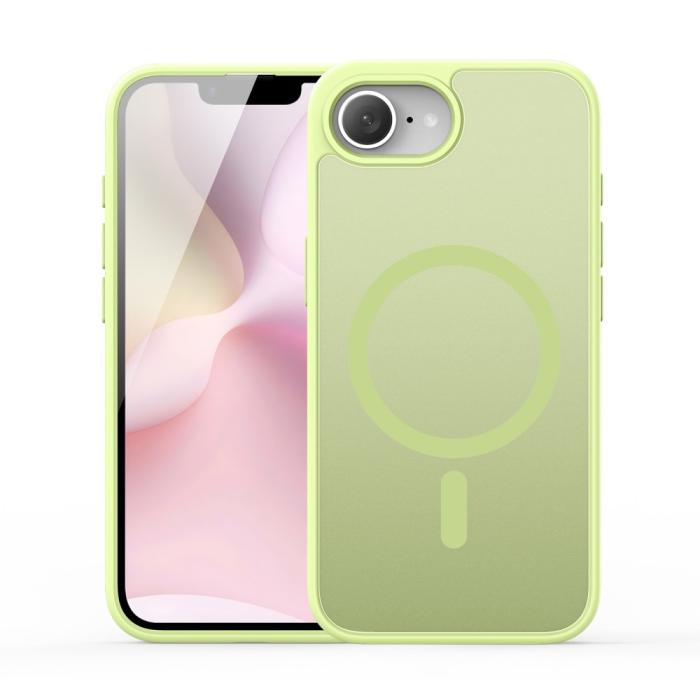 Bild 1, DUX DUCIS iPhone 16e Skal MagSafe Yind Series Lime Grön