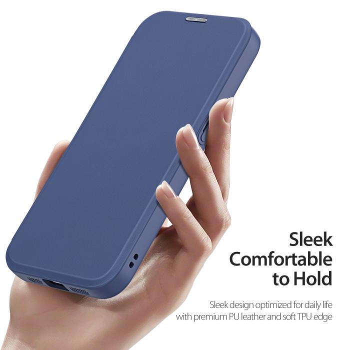 Bild 6, DUX DUCIS iPhone 16e Fodral MagSafe Skin X Pro Blå