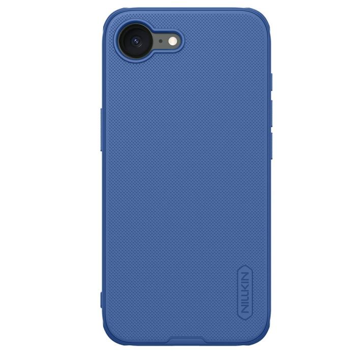 Bild 1, NILLKIN iPhone 16e Skal Frosted Shield Blå