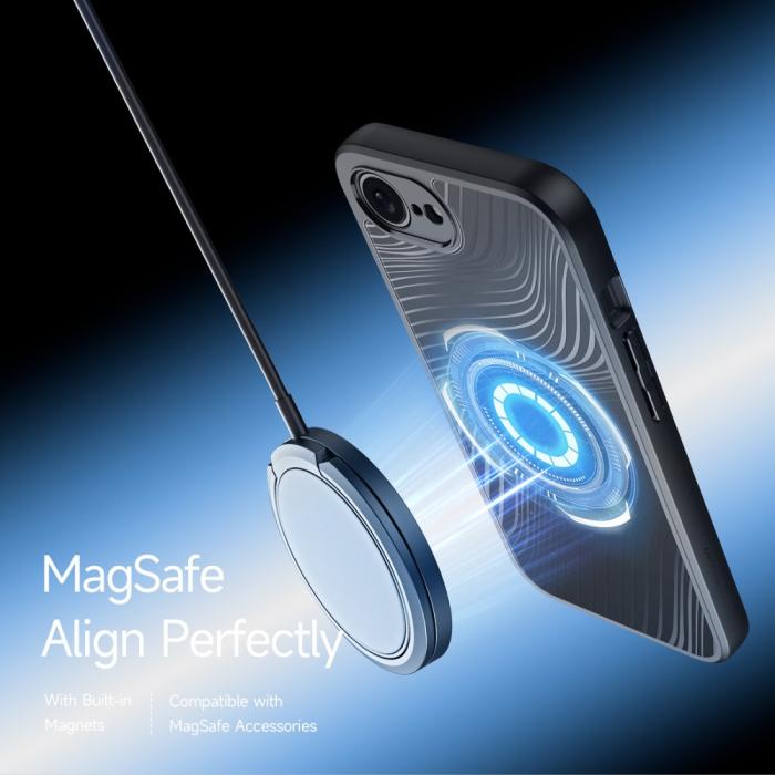 Bild 4, DUX DUCIS iPhone 16e Skal MagSafe Aimo Series Svart