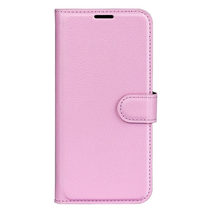 Bild 5, Xiaomi 15 Fodral Litchi Läder Ljus Rosa
