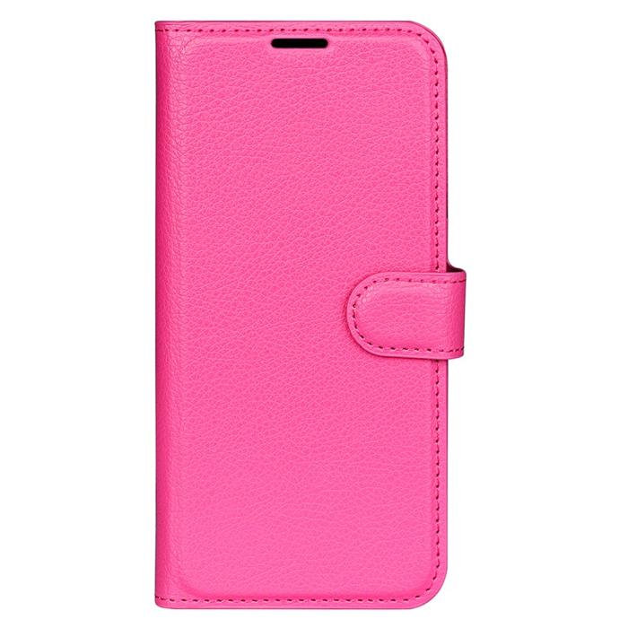 Bild 5, Xiaomi 15 Fodral Litchi Läder Rosa