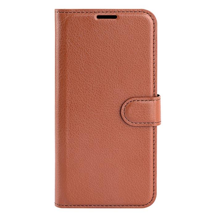 Bild 5, Xiaomi 15 Fodral Litchi Läder Brun