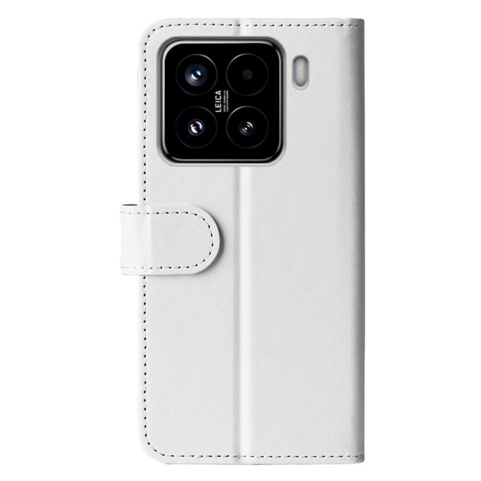 Bild 6, Xiaomi 15 Fodral Crazy Horse Läder Vit