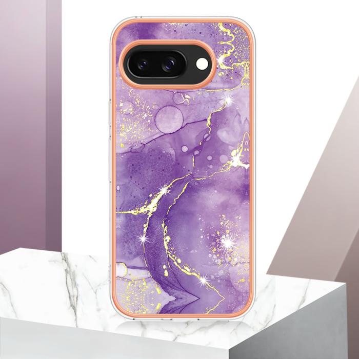 Bild 5, Google Pixel 9a Skal Marmor Lila