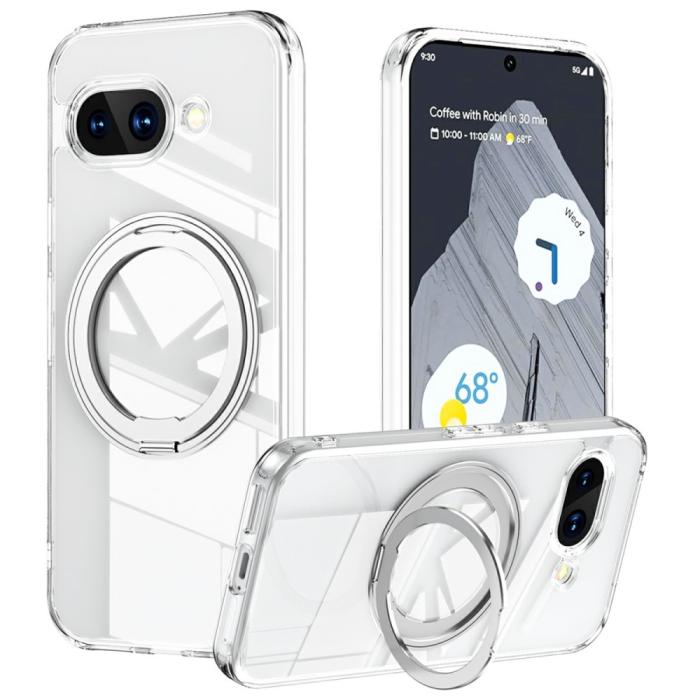 Bild 1, Google Pixel 9a Skal MagSafe Hybrid Kickstand Transparent