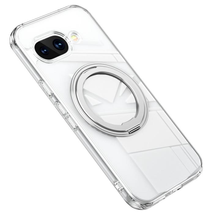 Bild 2, Google Pixel 9a Skal MagSafe Hybrid Kickstand Transparent