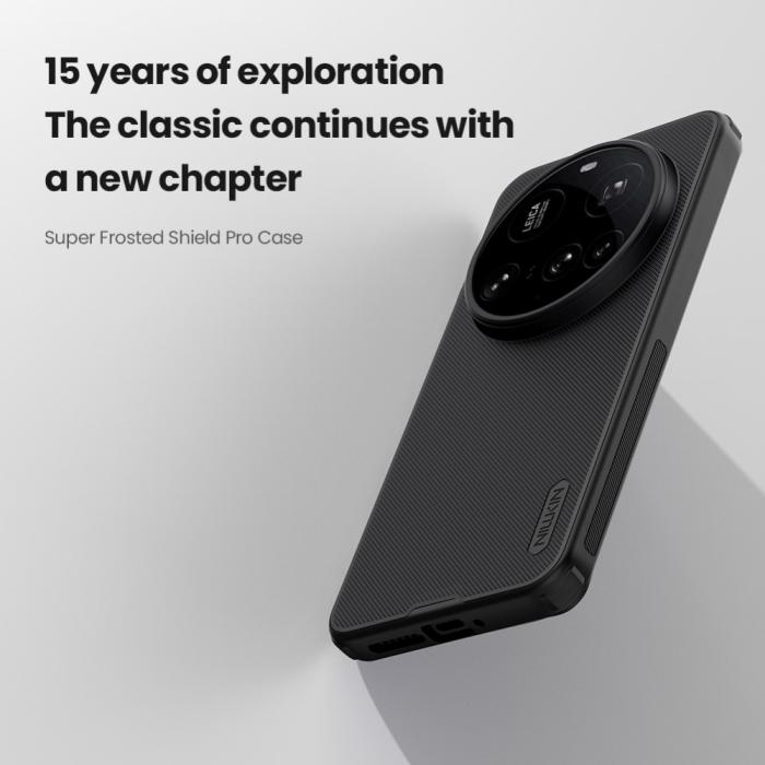 Bild 6, NILLKIN Xiaomi 15 Ultra Skal Frosted Shield Svart