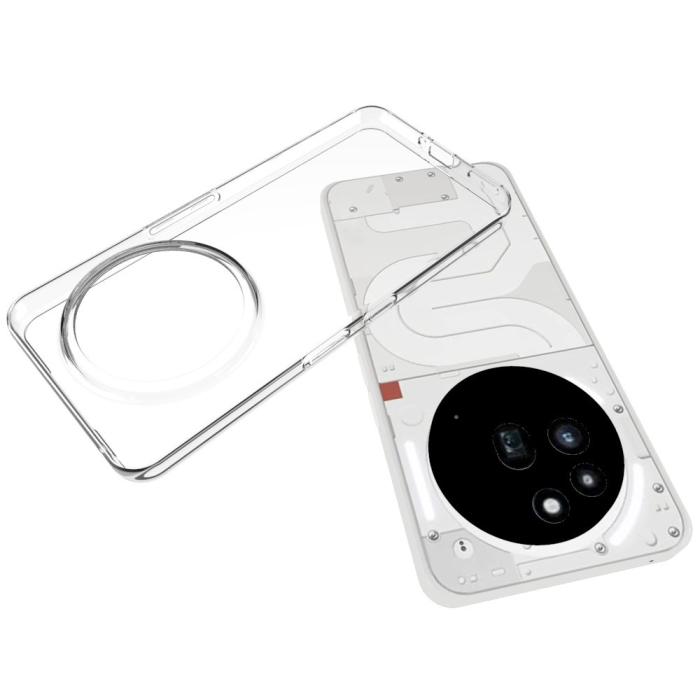 Bild 2, Nothing Phone 3a Pro Skal TPU Transparent