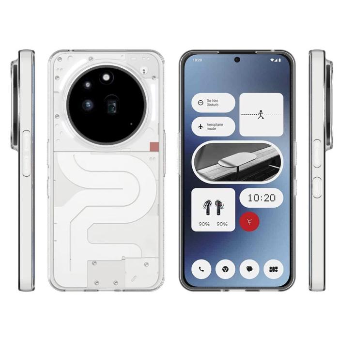 Bild 5, Nothing Phone 3a Pro Skal TPU Transparent