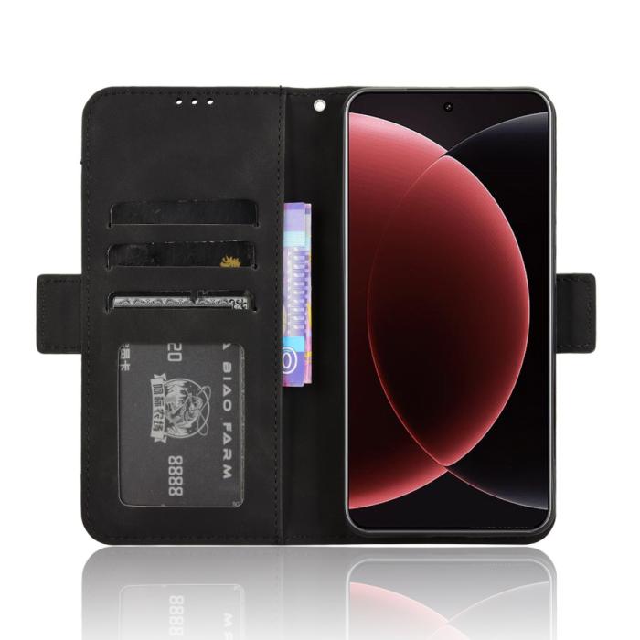 Bild 6, Xiaomi 15 Ultra Fodral Med Avtagbart Kortfodral Svart