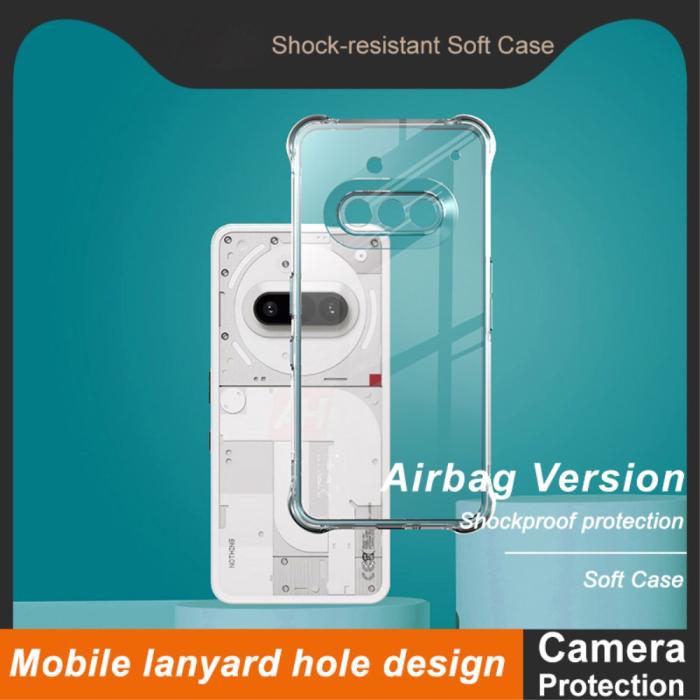 Bild 3, IMAK Nothing Phone 3a Skal Airbag Shockproof Transparent