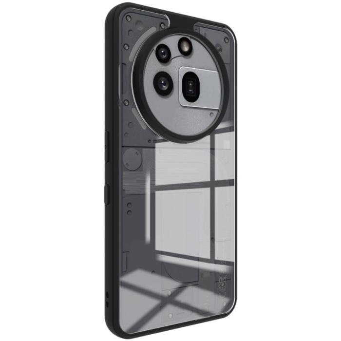 Bild 3, IMAK Nothing Phone 3a Pro Skal Hybrid Transparent/Svart