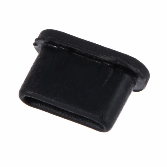 Bild 4, Dammplugg För USB-C Port Silikon Svart