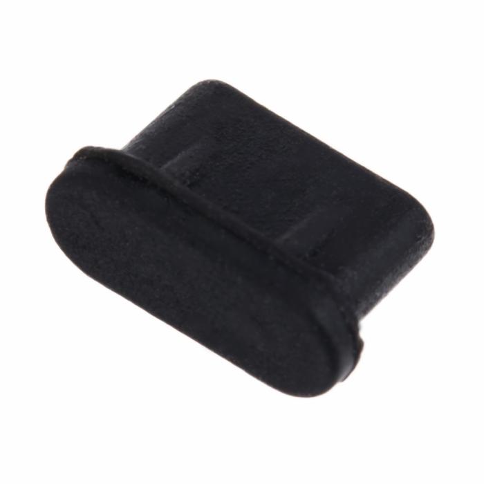 Bild 6, Dammplugg För USB-C Port Silikon Svart