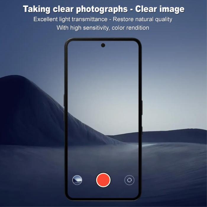 Bild 3, IMAK Nothing Phone 3a Linsskydd Härdat Glas Transparent